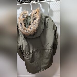 Spyder Fur Hood Khaki Jacket